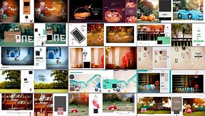 15 Kids Birthday Album PSD Backgrounds in Magazine Look - StudioPk