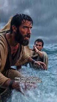 Faith Over Fear | Peter Walks on Water
