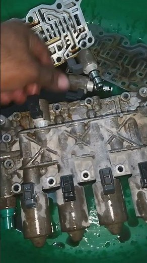 honda accord auto transmission valve body service #honda #autotechnician #mechanic