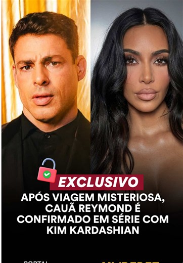 Cauã Reymond confirmado em produção da Disney com Kim Kardashian