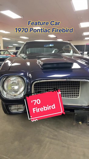 1970 Pontiac Firebird Esprit - looking mean with Formula hood and super clean interior. #pontiac #firebird #350v8 #fbody #camaro #1970 #musclecar #ponycar
