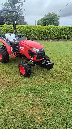 TYM 2500HL Compact Tractor – Supplied by Martyn Lawns Overview: The TYM 2500HL is a versatile and robust compact tractor, ideal for various applications such as landscaping, livestock management, and equestrian tasks. Supplied by Martyn Lawns, this model combines power with maneuverability, making it suitable for both professional and personal use. Key Specifications: Engine: TYM A1100N2-ETR_5, 3-cylinder, 1.175L displacement Engine Power: 24 HP (17.9 kW) Transmission: Hydrostatic (HST) with 2-r