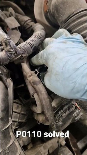 P0110 intake air temperature sensor, problem solved