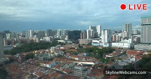 【LIVE】 Webcam Singapore - Kampong Gelam | SkylineWebcams