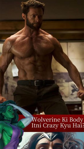 Why Wolverine’s Body Looks So Muscular? | Hugh Jackman Body Secret | X-Men Movie Fact