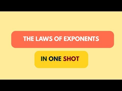 Master the Exponent Laws in Minutes! | LearnBlaze - Math