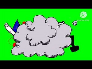 fight Cloud green screen