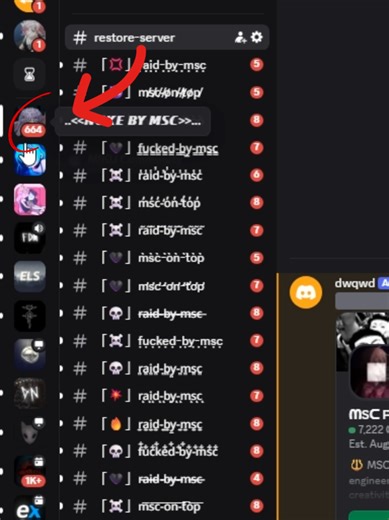 How to nuke a discord server with admin #discord #fyp #spam #botdiscord
