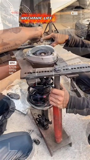 how to fix shocker spring🛠️ #lifeisbutadream #shortsviral #mechanic #shortvideos