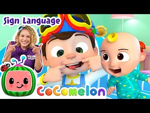 We're Having a Laugh! | Cocomelon Nursery Rhymes | Learn ASL & Baby Sign Language for Kids - Videos For Kids