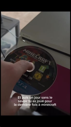 Il y a malheureusement une fin pour tous , la meilleure époque !! #minecraft #nostalgie #gaming #pov