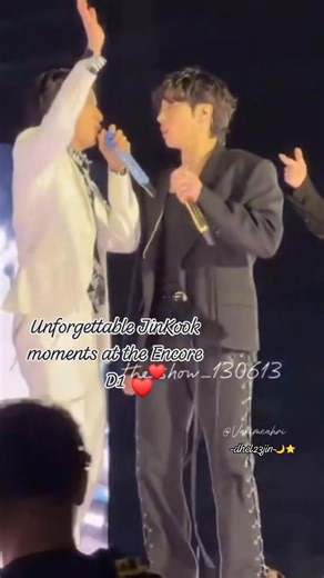 Unforgettable JinKook moments at Jin's Encore Concert Day1 #JIN #jungkook #jinkook🩵🖤 #cttoOfvideo #cttoofmusic #fbfollowers #fbfollowersreels #fbfollowersviewers | Buen AdrianoCruz Dhel