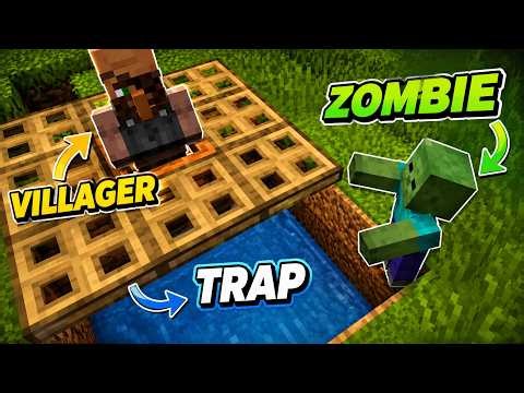 How to Build an Easy Zombie XP Farm in Minecraft!