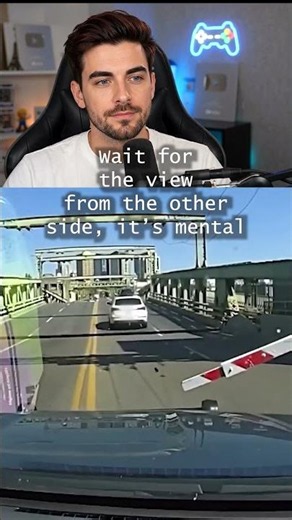 He Hit the Open Bridge at Full Speed