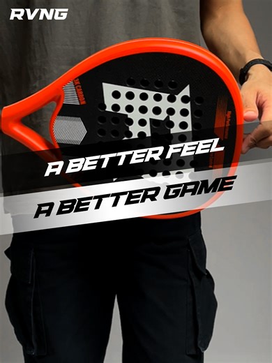 A better feel. A better game. RVNG Royal Series #racket #padelracket #royalseries #limitedstock #carbonpadelracket #rvng #revenge #timeforrevenge