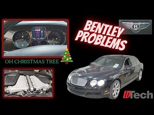 2006 Bentley Check engine, traction, suspension light on Dash