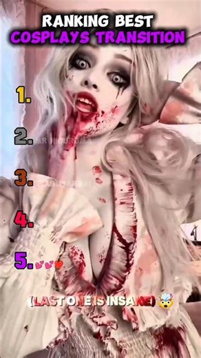 Ranking The BEST Cosplays Ever 💖✨(Part 1) #tiktokviral #cosplay