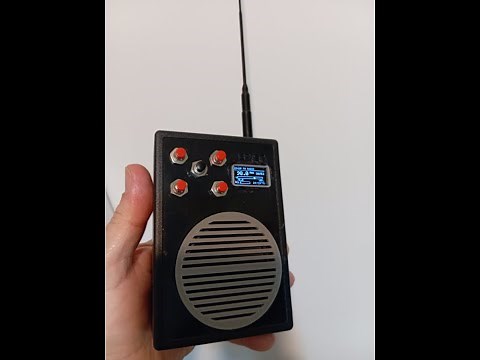 Make a Digital Senstive FM Radio by RDA5807FP