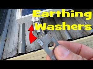 Completing the west roof earthing for our solar set up (and dreaming about a cool SPAT).