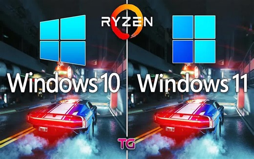 AMD上win11不行？ Windows 11 + Ryzen CPU 5900X - 差多少？