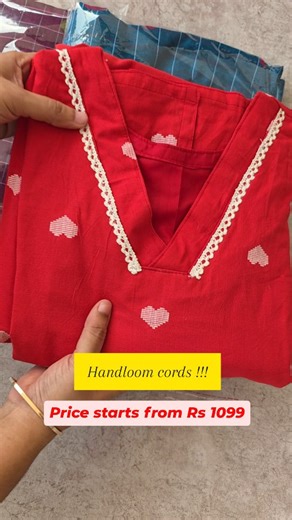 what women wants on Instagram: "Launching our Ready to wear cords set collections in Prewashed south cotton fabrics all perfectly customised for summer and casual wear...🌼🌼🌼 Shop these ready to wear cords collections under the category " Ready to wear" under the subcategory "Cords sets"...🌻🌻🌻 Handloom cotton cords starts from Rs 1099....❤️❤️❤️ Note- Top comes with full cotton lining Material- Prewashed south cotton fabroc with complete weaving Sizes available ✅️ XS to 6XL Top length Red he