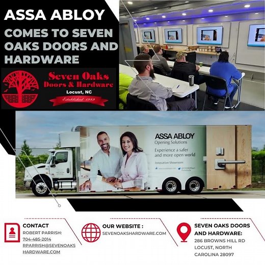 ASSA ABLOY Mobile Showroom - Understand the Benefits!