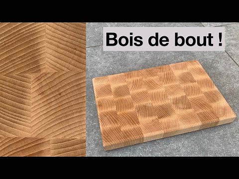 How to make an end-grain wood cutting board