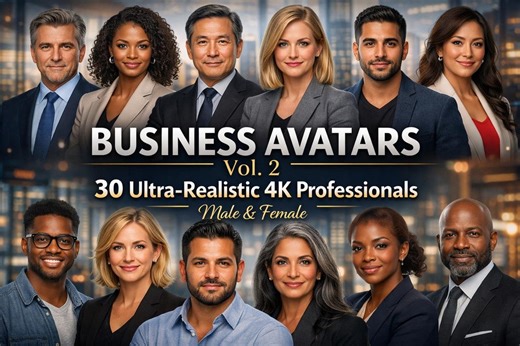 30 Business Avatars – Realistic Professional Photos With Artificial Intelligence (commercial) - Etsy