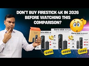 🔥Amazon Fire TV Stick 4K (2025) 🔥 Select Vs Plus Vs Regular | Which New 4K Firestick to BUY?