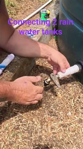 Offgrid rain water tanks diy #diy #plumbing #islandlife #farming