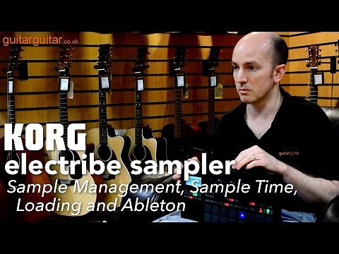 Korg Electribe Sampler 2 – Sample Management, Sample Time, Loading and Ableton