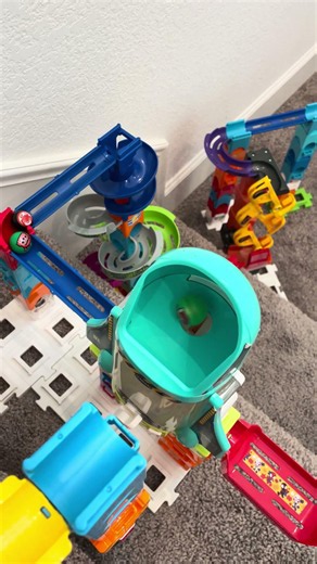 Long Marble Race on Stairs #marblerun #asmr