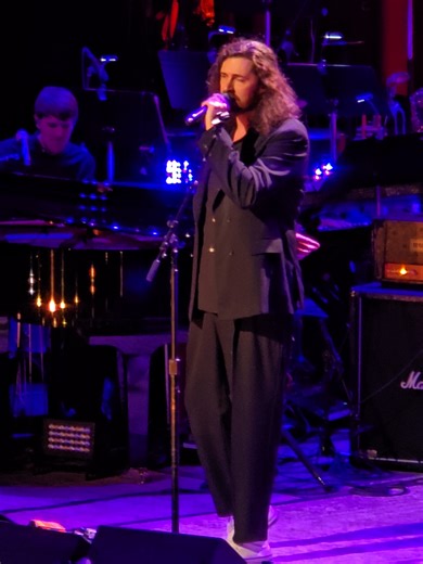 Take me to church tonight! @JustSharon isn't letting me rest until these are posted 🙄🫶 #loverocksnyc #hozier