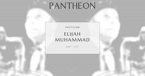 Elijah Muhammad Biography | Pantheon