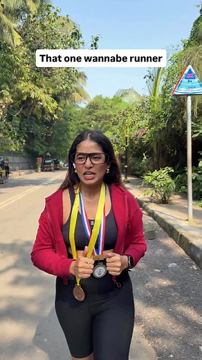 1.2M views · 3.3K reactions | toh chale run pe?‍♀️ . . #reelsinstagram #run #runner #running #strava #fit #wannabe #girls #relatable #comedy #funny #whosdevuu_vines #contentcreator | Whos.devuu | Facebook