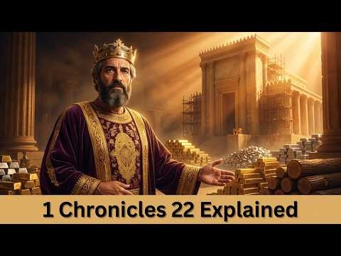 1 Chronicles Chapter 22 Explained (David Prepares the Temple & Points to Jesus)
