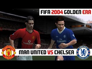 FIFA 2004 / Manchester United vs Chelsea / PC Gameplay HD