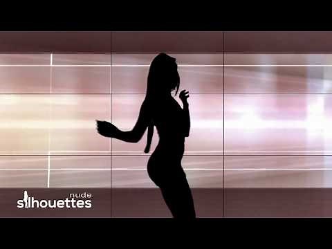 Sexy Female Silhouette Dances to Sexy Music