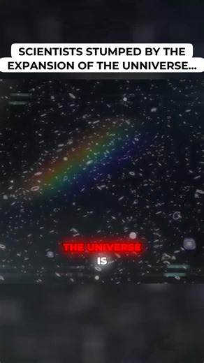 The universe's expansion rate keeps giving us different results depending on how we measure it. 🌌 #UniverseExpansion #CosmicMystery #SciencePerplexed #Science #Nature #Physics