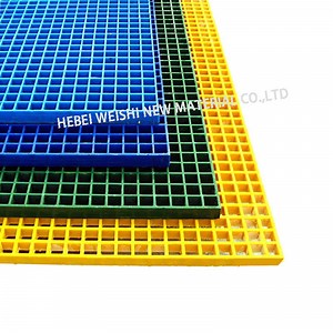 [Hot Item] Smooth Concave Gritted Surface Treatment FRP Grating Sheet for Flooring