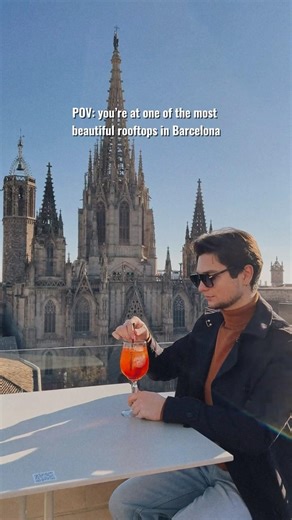 A rooftop view you won’t forget✨