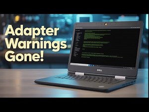 Liz's Secret BIOS Trick to DISABLE Adapter Warnings FOREVER