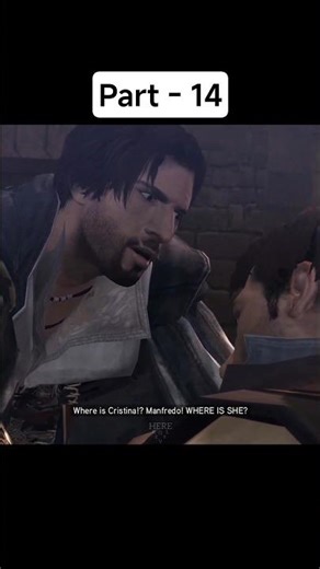 Ezio & Cristina Part - 14 | Assassin's Creed Ezio Trilogy #shorts #assassinscreed #love