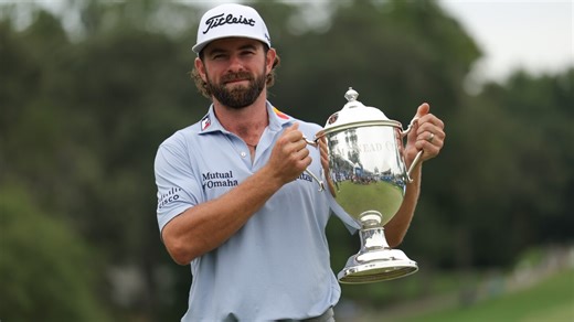 Cameron Young blows out field for first PGA Tour win at Wyndham Championship