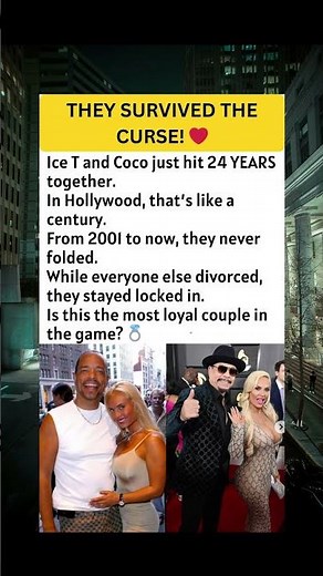 24 Years Strong: Ice T & Coco Defy the Hollywood Curse! ❤️💍