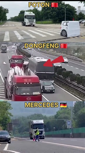 Foton vs Dongfeng vs Mercedes — AEB Test: Which Truck Failed to Stop?
