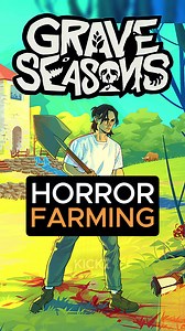 This Cozy Farming Game Has a SERIAL KILLER | Grave Seasons Farm, fish, build relationships, and investigate murders in a cozy horror life sim where the killer changes every playthrough. #GraveSeasons #CozyGames #HorrorGames #IndieGame #Gaming