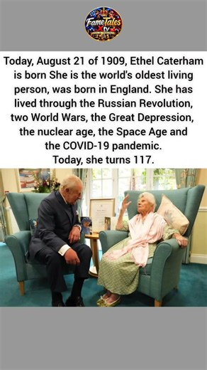 World’s Oldest Person Turns 117 – Lived Through Everything 👑 #History