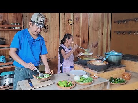 For Mexican Independence Month, Green Mole and Red Pasta | Doña Lupita