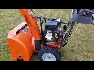 Husqvarna 12527HV Snow Thrower - Walk Around